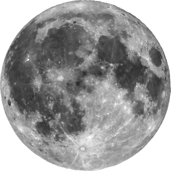 Full Moon Transparent Background